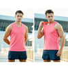 H-Shape Summer Men Sports Vest Casual Breathable Quick-drying Outdoor Running Vest, Size: S(Watermelon Red)