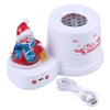 K910 LED Christmas Santa Claus Decor Projection Lamp(White)