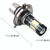 H4 7W 420LM 6000K Car Fog Lights with 42 SMD-3528 LED  Lamps, DC 12V(White Light)