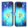 For Asus Zenfone 11 Ultra 3D Painting Horizontal Flip Leather Phone Case(Golden Butterfly)