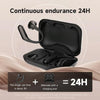 Half In-Ear Bluetooth Earphones Wireless Sports On-Ear Earphone(Black)