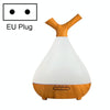 YCTA-008 Household Mute Small Wood Grain Colorful Light Aroma Diffuser Night Tree Air Humidifier, Product specifications: EU Plug(Light Wood Grain)