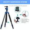 TRIOPO Oubao C-608S Adjustable Portable Carbon Fiber Tripod with Ball Head for SLR Camera