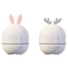 Rotatable Cartoon Atmosphere Projection Lamp Music Night Light, Spec: Bluetooth Remote Model(Rabbit)