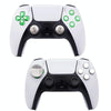 For PS4 32pcs /Set Gamepad Metal Buttons Mushroom Head Magnetic Base Cross Keys Accessory Set