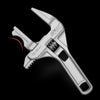 YZL Multifunctional Short Handle Large Opening Adjustable Wrench, Style: Silver Bathroom