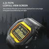 EX16T 1.21 inches LCD Screen Smart Watch 50m Waterproof, Support Pedometer / Call Reminder / Motion Monitoring / Remote Camera(Blue)