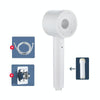 High-Pressure Handheld Shower Head With 5 Spray Modes Filtered Showerhead, Spec:  Kit White