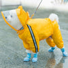 Waterproof Dog Raincoat, Yellow Bear, Small (S)