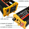 Legend III Generation DC12V to AC110V 6000W Modified Square Wave Car Power Inverter with LED Display(Black)