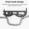 CYCLINGBOX Mountain Bicycle Chain Wear Measuring Ruler Measuring Chain Ruler Inspection Tool(Silver)