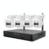 SriHome 5MP 4CH WiFi NVR System with 4 Wireless Cameras (AU)