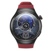 LEMFO DM80 1.43 inch AMOLED Round Screen Smart Watch Android 8.1, Specification:2GB+16GB(Red)