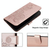 For Infinix Note 30 Pro Datura Flower Embossed Flip Leather Phone Case(Rose Gold)