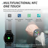 HW28 1.39-inch IP67 Waterproof Health Monitoring Bluetooth Call Smart Watch with NFC Payment(Grey)