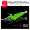 10 PCS 4cm Fishing Soft Bait Lures Popper Poper Baits (Green)