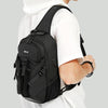 Bange BG-77120 Men Waterproof Crossbody Chest Bag with USB Port, Size: 36 x 22 x 10cm(Black)