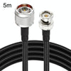 5m RG8X Coax Cable N Male to BNC Male 50 Ohm