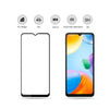 mocolo 9H Full Glue Silk Print Tempered Glass Film For Xiaomi Redmi 10C (Black)