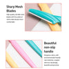 Stainless Steel Eyebrow Trimmer Shaving Blade Makeup Eyebrow Trimmer Beauty Tool(Random Color)