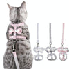 Grey Cat Leash, Escape Proof, Adjustable, Small