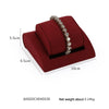 10x9.5x5.5cm Activity Bracelet Holder Jewelry Display Rack Microfiber Jewelry Counter Display Props