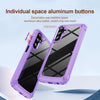 For Samsung Galaxy A36 5G TPU + PC Lens Protection Phone Case(Purple)