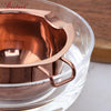 Cheese Butter Chocolate Stainless Steel Melting Bowl, Colour: True Color