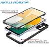 For Samsung Galaxy A13 4G Acrylic + TPU 360 Degrees Full Coverage Phone Case(Black)