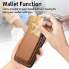 For Samsung Galaxy A16 Retro Magsafe Card Bag PU Back Cover Phone Case(Brown)