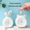 LED Night Light Cartoon Clock Desktop Animal Piggy Bank(Panda)