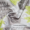 100x200cm Botanical Flower Printed Waterproof Polyester Shower Curtain Home Thickened Bathroom Curtain Cloth