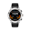 LC19 1.53 inch 2 in 1 Bluetooth Earphone IP67 Waterproof Smart Watch, Support Sleep Monitoring(Black Silver)