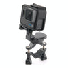 GP433 Bicycle Motorcycle Handlebar Mount for GoPro, Insta360, DJI and Other Action Cameras(Black)