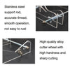 TL060020 Stainless Steel Glass Bottle Cutter, Specification: Square Bottle (Black)