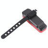 QZ-W007 8 x SMD Rechargeable Red and Blue Bicycle Safety Warning Tail Light