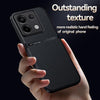 For Redmi Note 13 5G Global Litchi Leather Magnetic Full Coverage Shockproof Phone Case(Black)