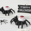 12pcs /Box Halloween Spider Eyeball Lights Candle Lamp Party Atmosphere Decoration Supplies(Blue Eyeball)