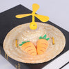 Pet Dragonfly Straw Hat (L) - Cat & Dog Summer Costume