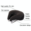Bicycles Soft Saddle Mountain Bikes Thick Shock Absorption & Comfortable Seat Accessories(Black Blue)