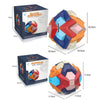 2PCS Children Puzzle Early Education Toys Ball Assembled Piggy Bank, Size:Medium (Round)