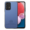 For Samsung Galaxy A13 4G Twill Fabric Leather Skin Back Phone Case(Blue)