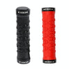 MEROCA Mountain Bike Anti-slip Shock Absorber Riding Grip Cover, Style: Bilateral Lock Skull ME23 Red