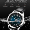 YAZOLE 552 Luminous Pointer Calendar Waterproof Quartz Watch(Number+Red+Black)