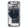 iPhone 14 Plus White Glass Back Cover with Wireless Charging