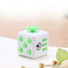 3 PCS Decompression Cube Toy Adult Decompression Dice, Colour:  White+Green