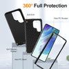 For Samsung Galaxy S25 Ultra 5G Life Waterproof Rugged Phone Case(Black)