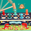 Hitting Hamster Toys Children Educational Early Education Wooden Percussion Games Toy, Style: Dinosaur