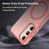 For Samsung Galaxy S23+ 5G MagSafe Frosted Translucent TPU + PC Full Coverage Phone Case(Red)