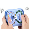 Rotating Magic Bean Fingertip Magic Cube Children Finger Top Intellectual Toy (Blue)
